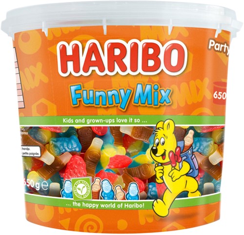 Haribo Funny Mix 650gram