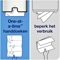 Handdoek Tork H2 Xpress Premium multifold 2-laags 212x340mm 21x110 vel wit 100288-3