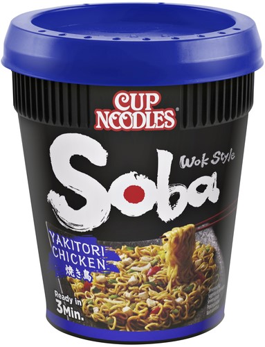 Noodles Nissin Soba yakitori cup