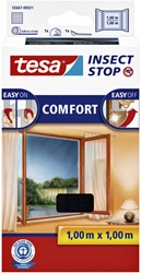 Insectenhor tesa® Insect Stop COMFORT raam 1x1m antraciet