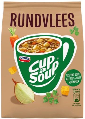 Cup-a-Soup Unox machinezak rundvlees 140ml-2