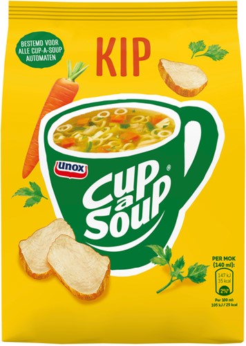 Cup-a-Soup Unox machinezak kip 140ml-2