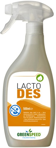 Desinfectiespray Greenspeed Lacto Des 500ml