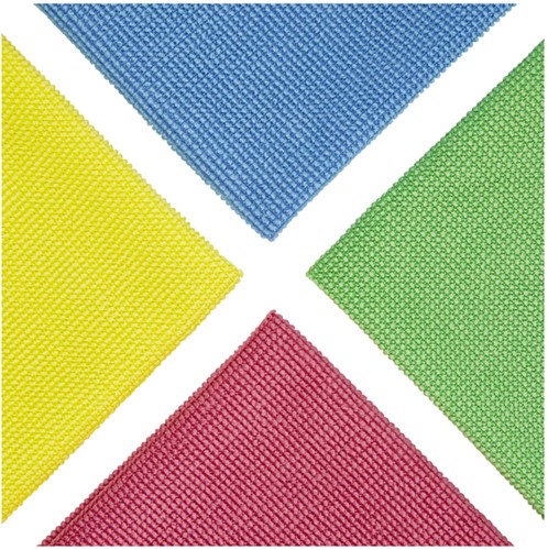 Microvezeldoek Scotch-Brite Essential 360x360mm geel 10 stuks-2