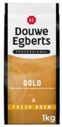 Koffie Douwe Egberts Fresh Brew Gold voor automaten 1kg