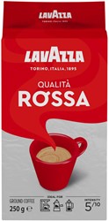 Koffie Lavazza gemalen Qualita Rossa 250gr