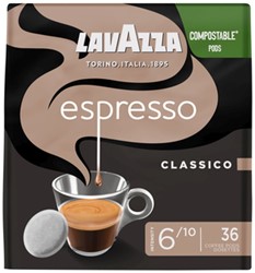 Koffiepads Lavazza espresso Classico 36 stuks