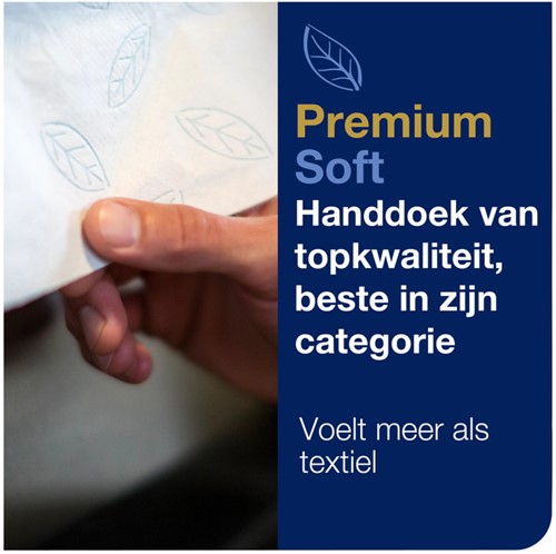 Handdoekrol Tork H1 Matic Premium 2-laags 100m wit 290016-3