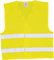 Veiligheidsvest BHV geel-2
