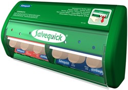 Pleisterdispenser Salvequick met inhoud