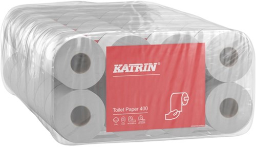 Toiletpapier Katrin 2-laags 400vel 48rollen wit-2