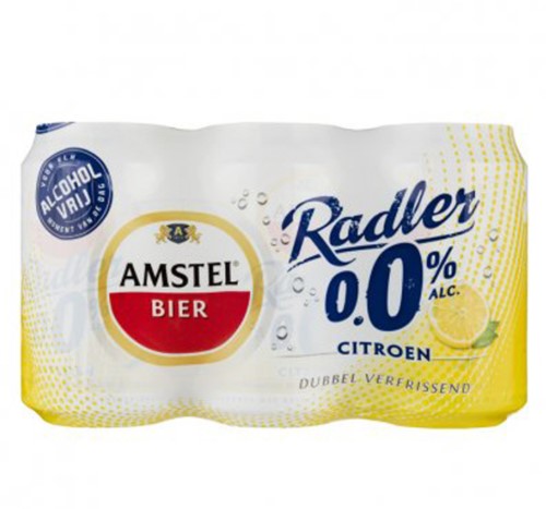 Bier Amstel Radler 0.0% blik 330ml-2