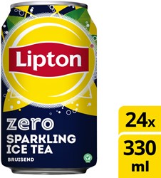 Frisdrank Lipton Ice Tea Sparkling Zero 0.33l