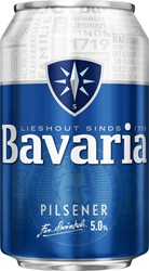 Bier Bavaria blikje 0.33l