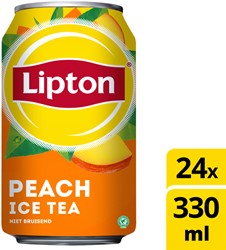 Frisdrank Lipton Ice Tea peach blik 330ml