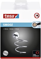 Haardrogerhouder tesa® Smooz hoogglans verchroomd metaal zelfklevend-2