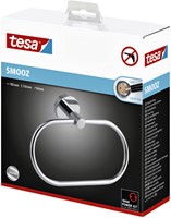 Handdoekring tesa® Smooz hoogglans verchroomd metaal zelfklevend-3