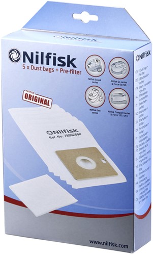 Stofzuigerzak Nilfisk One en Coupe 5 stuks