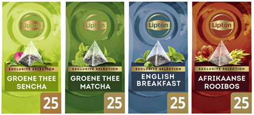 Thee Lipton Exclusive groene thee mandarijn sinaasappel 25 pramidezakjesx2gr-1