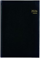 Agenda 2026 Brepols Omega Lima 7dagen/2pagina's zwart
