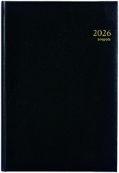 Agenda 2026 Brepols Omega Lima 7dagen/2pagina's zwart