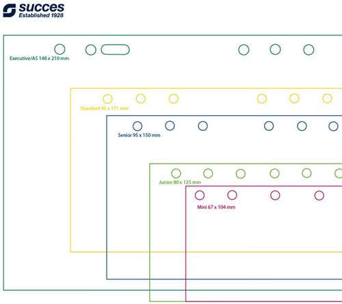 Organizer Succes Cadiz inclusief Executive inhoud 2026 sluitclip bruin-2