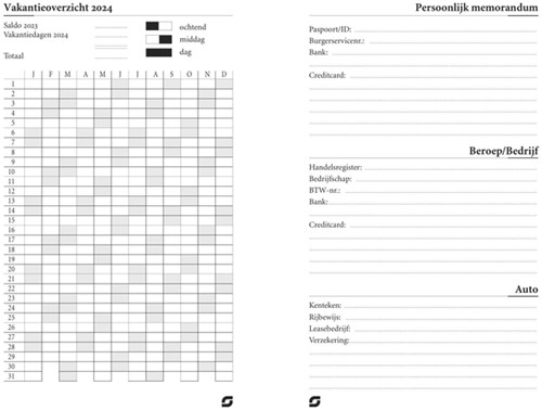 Agendavulling 2026 Succes Mini 4dagen/2pagina's-2