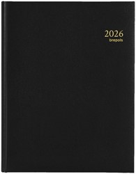 Agenda 2026 Brepols Timing Lima 7dagen/2pagina's zwart