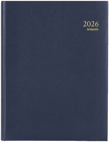 Agenda 2026 Brepols Timing Lima 7dagen/2pagina's blauw