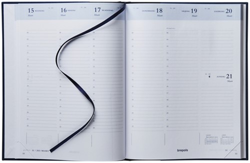Agenda 2026 Brepols Timing Lima 7dagen/2pagina's blauw-2