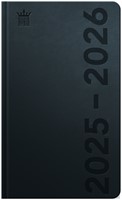 Schoolagenda 2025-2026 Ryam Cursus DeLuxe 7dagen/2pagina's zwart