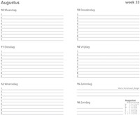 Schoolagenda 2025-2026 Ryam Cursus DeLuxe 7dagen/2pagina's zwart-1