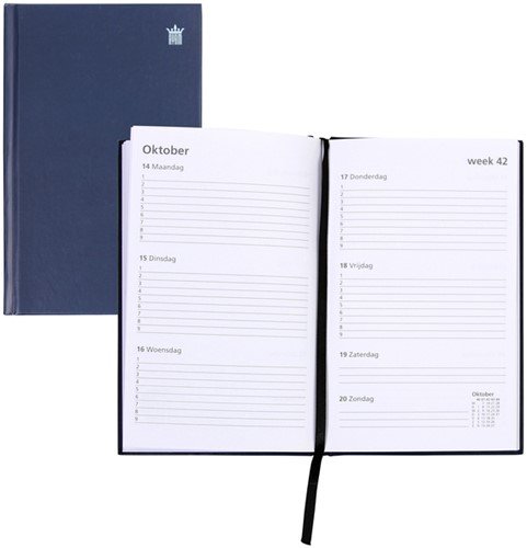 Schoolagenda 2025-2026 Ryam Studie Uni 7dagen/2pagina's donkerblauw-3