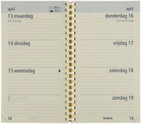 Agenda 2026 Brepols Optivision Pocket Trento 7dagen/2pagina's antraciet-2