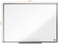 Whiteboard Nobo Essence magnetisch staal 45x60cm-1