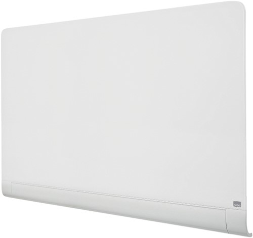 Glasbord Nobo Impression Pro afgeronde hoeken 71x126cm briljant wit-8
