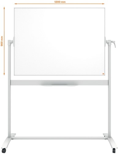 Whiteboard Nobo kantelbord 90x120cm magnetisch emaille-2