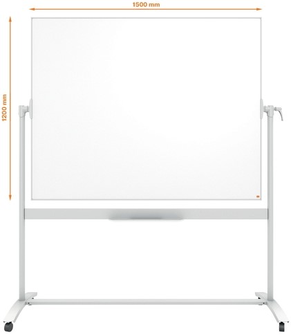 Whiteboard Nobo kantelbord 120x150cm magnetisch emaille-2
