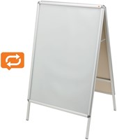 Stoepbord Nobo Premium Plus A0 1189x841mm met kliklijst-2