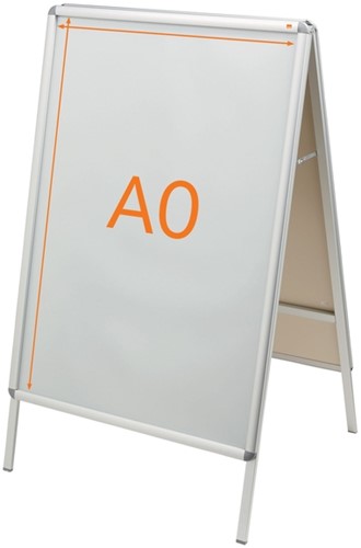 Stoepbord Nobo Premium Plus A0 1189x841mm met kliklijst-3