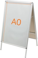Stoepbord Nobo Premium Plus A0 1189x841mm met kliklijst-2