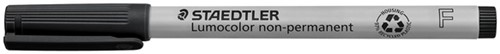 Viltstift Staedtler Lumocolor 316 non permanent F zwart-3