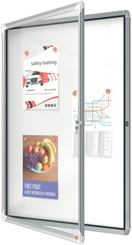 Binnenvitrine Nobo Premium Plus 9xA4 draaideur magnetisch-14