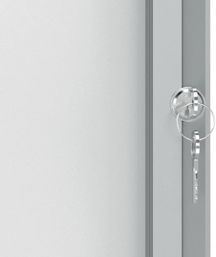 Buitenvitrine Nobo Premium Plus 8xA4 draaideur magnetisch-12