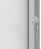 Buitenvitrine Nobo Premium Plus 9xA4 draaideur magnetisch-2