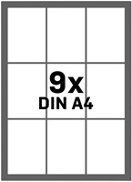 Binnenvitrine Nobo Premium Plus 9xA4 draaideur magnetisch-4