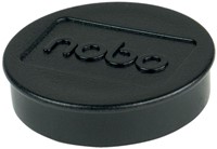Magneet Nobo 38mm zwart 4 stuks-1