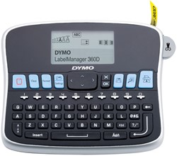 Labelprinter Dymo LabelManager 360D draagbaar azerty 19mm zwart