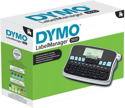 Labelprinter Dymo LabelManager 360D draagbaar qwerty 19mm zwart-7