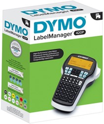 Labelprinter Dymo LabelManager 420P draagbaar abc 19mm zwart